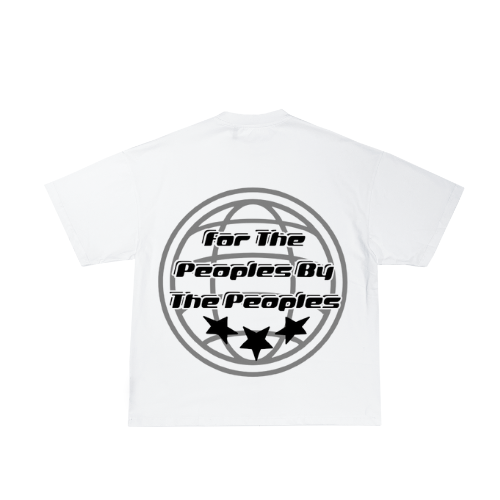 Peoples White Oversized Tee