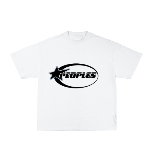 Peoples White Oversized Tee